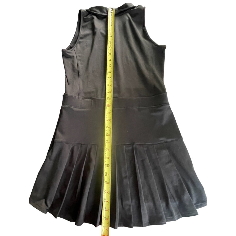 DSG Golf black sleeveless flare dress youth girls size Large 14. EUC - Picture 5 of 5